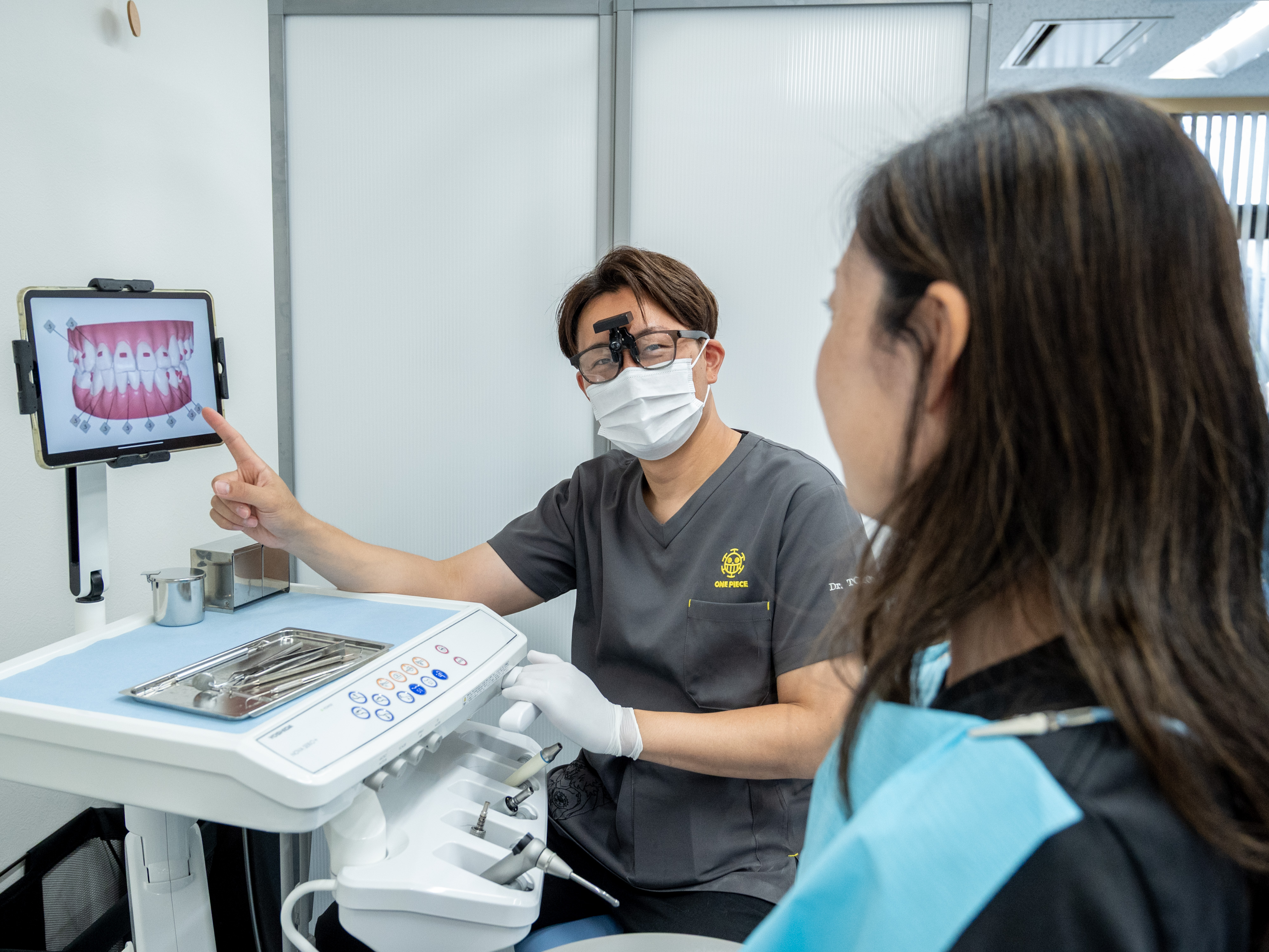 患者と歯科医師